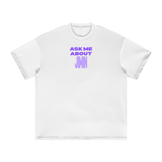 Ask Me About Jimin Heavyweight T-Shirt