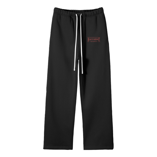 Always Rejoice Streetwear Fleece Straight Leg Pants