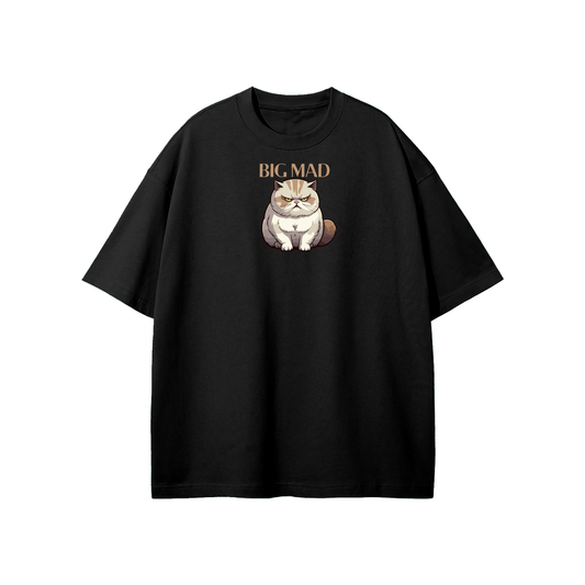 Big Mad Streetwear Heavyweight Loose Fit  T-Shirt