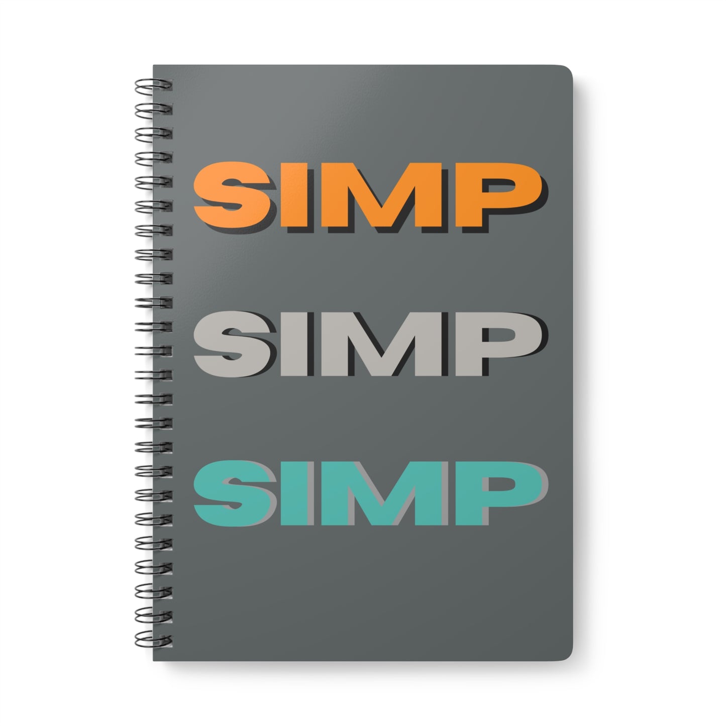 Simp Wirobound Softcover Notebook, A5