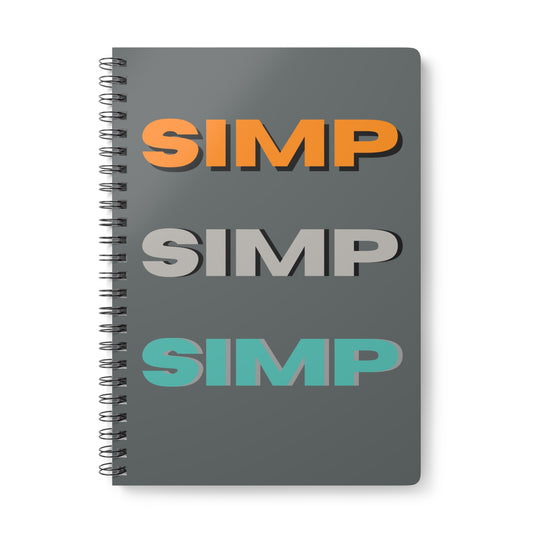 Simp Wirobound Softcover Notebook, A5