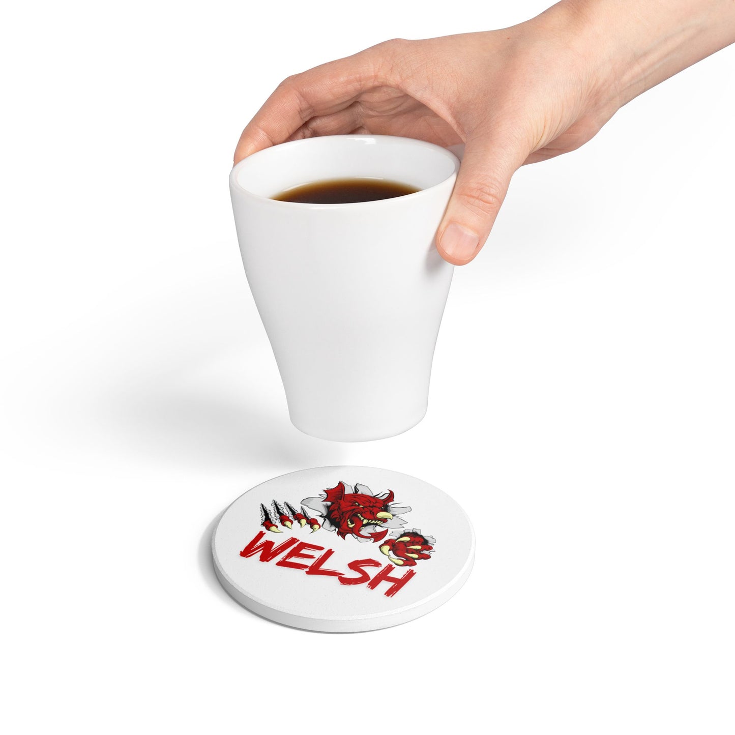 Welsh Ceramic Coaster