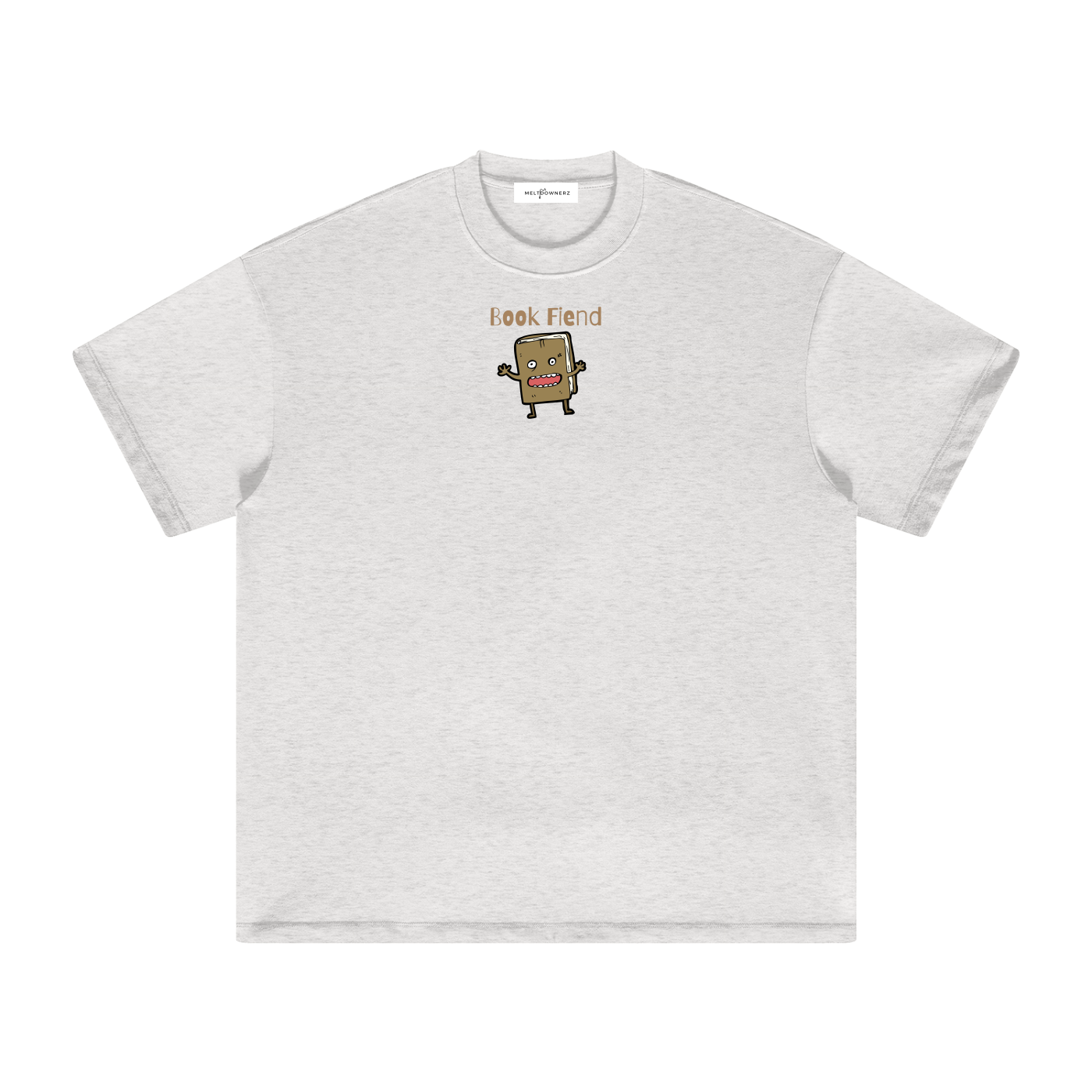 Book Fiend (Brown) Heavyweight T-Shirt