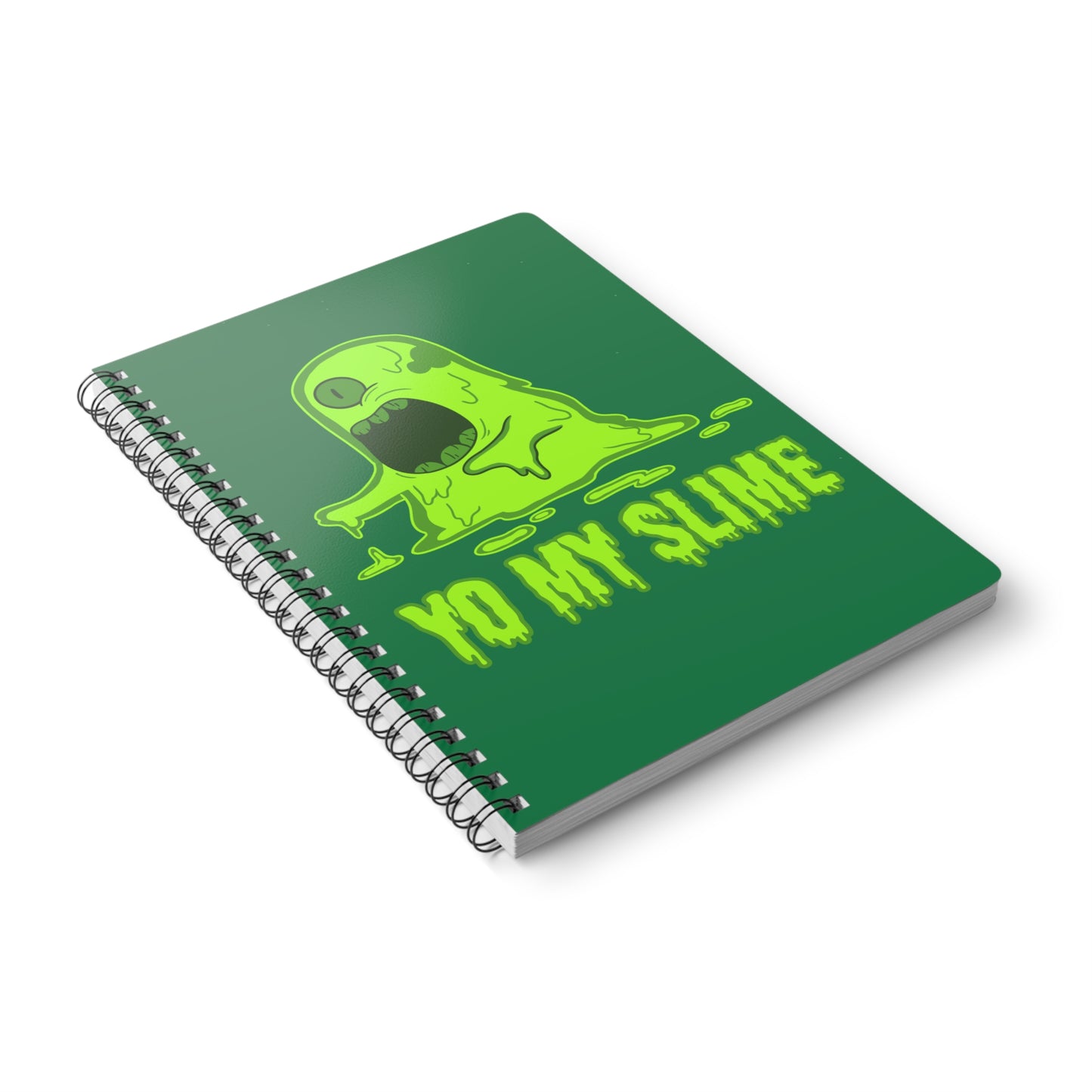 Yo My Slime (1) Wirobound Softcover Notebook, A5