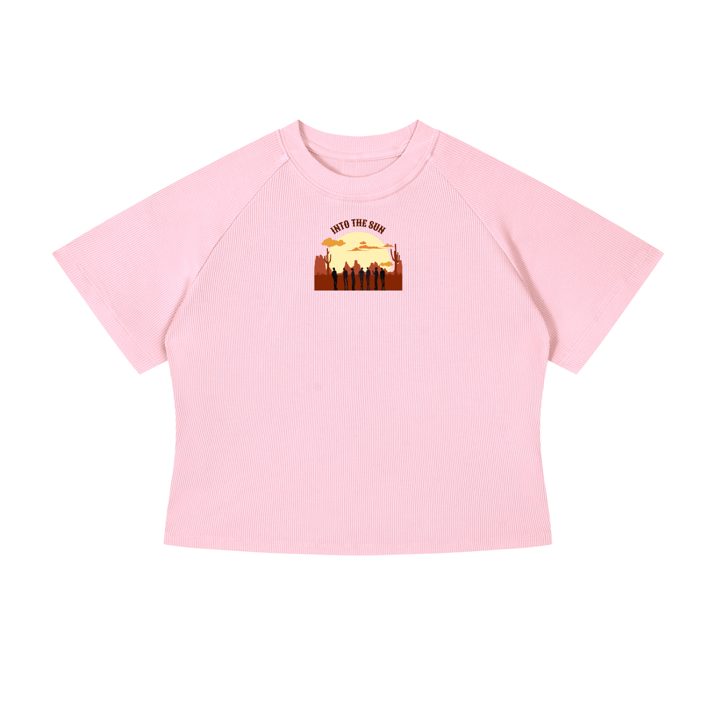Into The Sun BTS (Horizon) Crop T-Shirt
