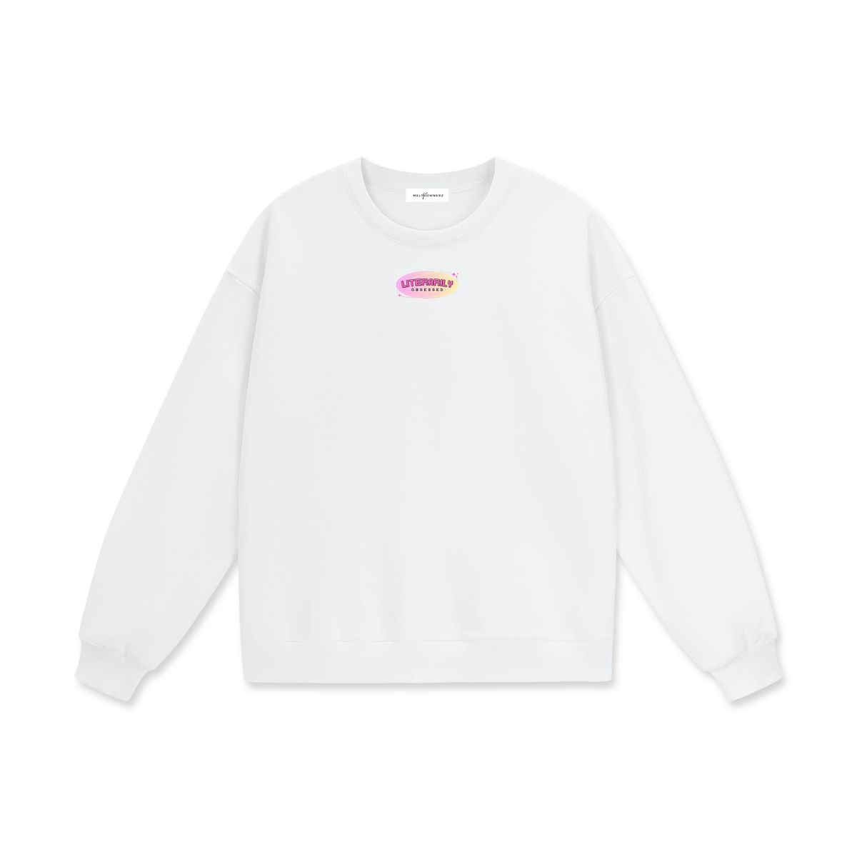 Literarily Obsessed Heavyweight Drop Shoulder Sweatshirt