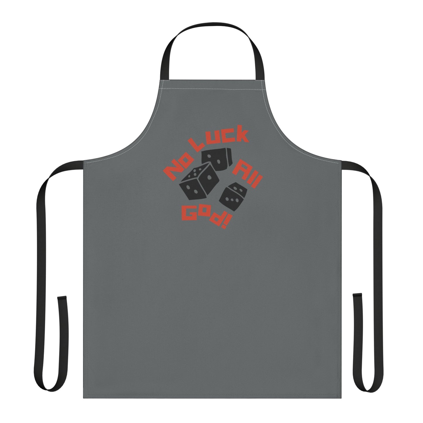 No Luck All God Apron, 5-Color Straps