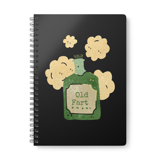 Old Fart Wirobound Softcover Notebook, A5