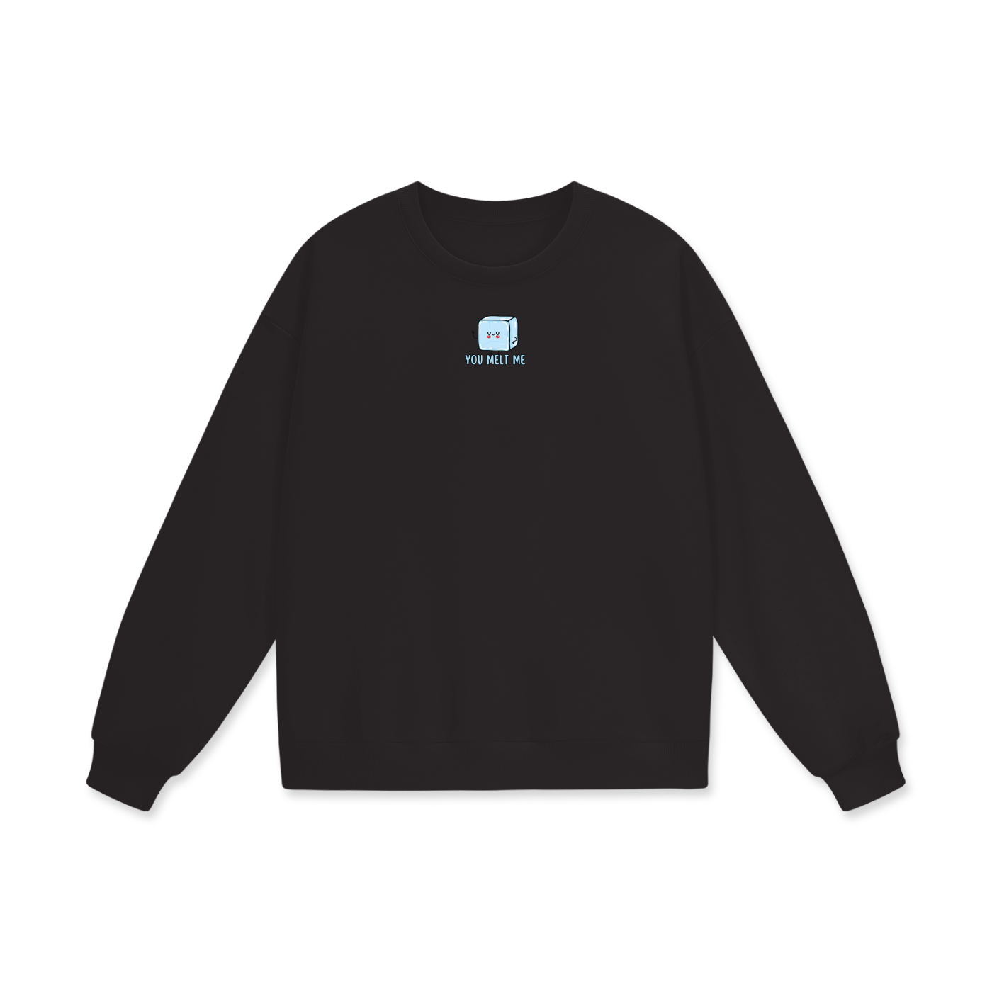You Melt Me (Ice) Heavyweight Drop Shoulder Oversized Fleece Sweatshirt