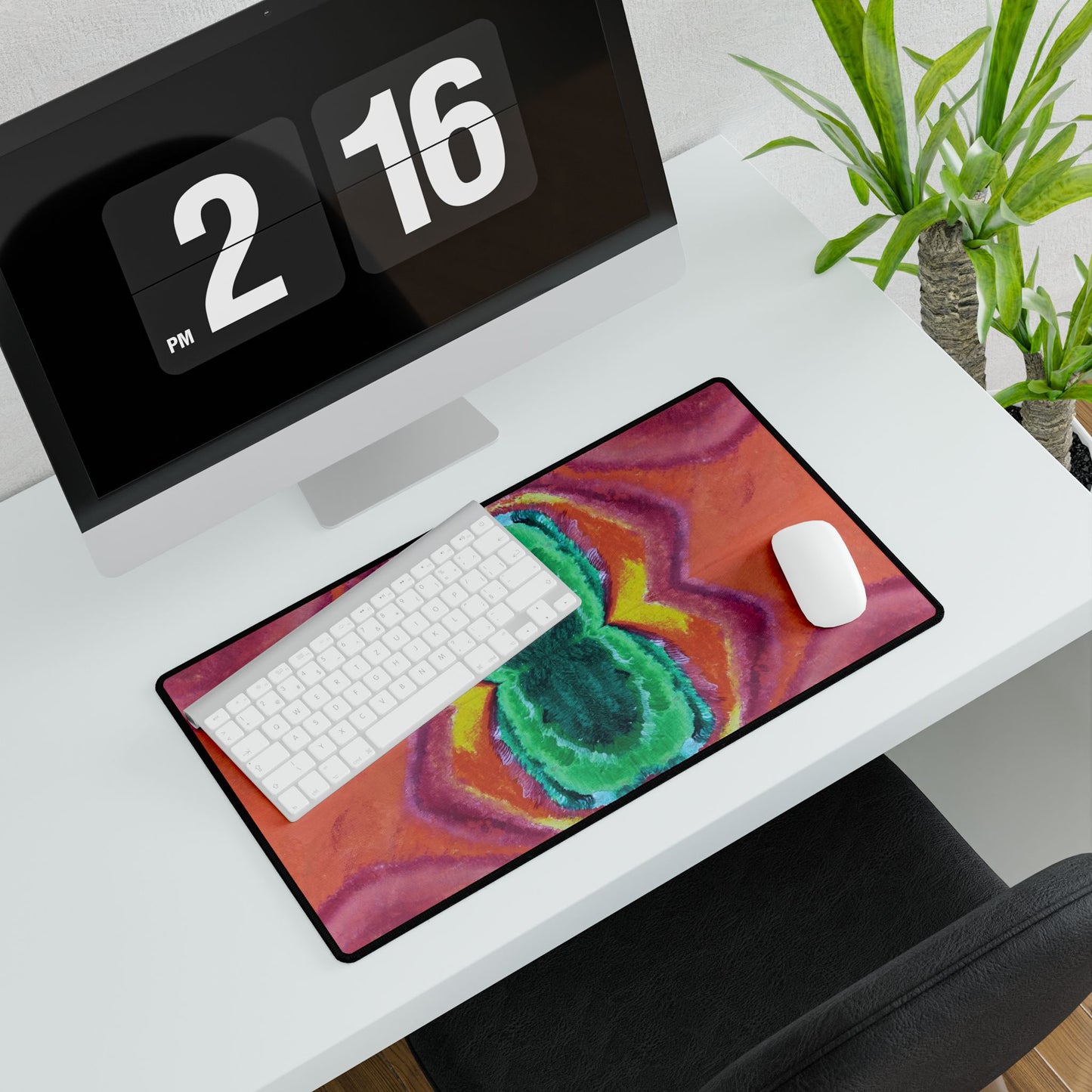 Close To Hatin U Desk Mat