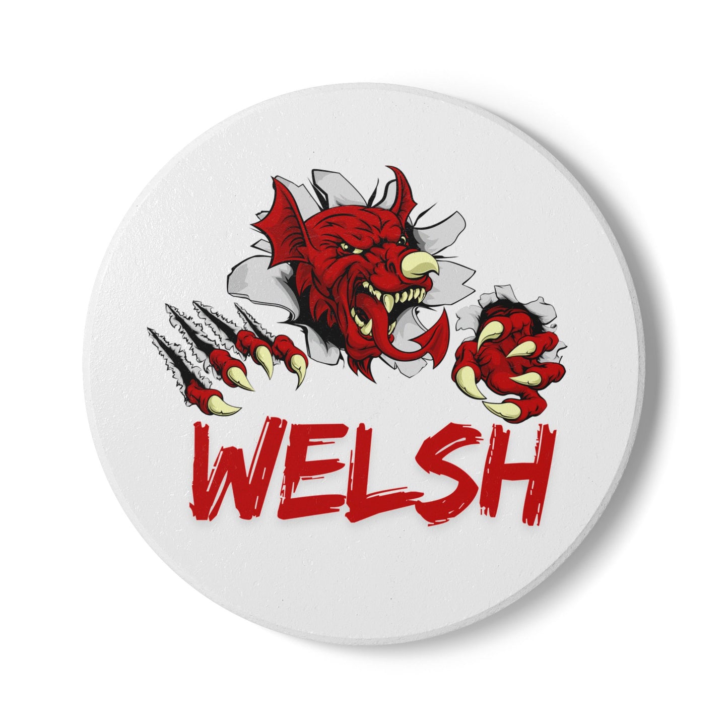 Welsh Ceramic Coaster