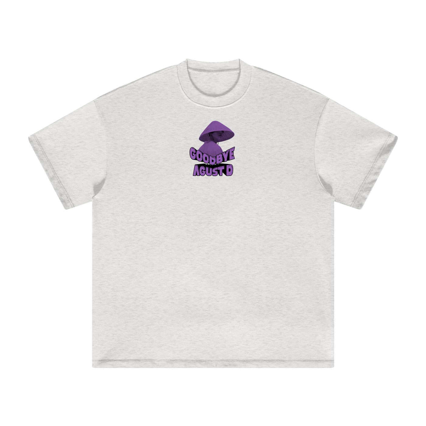 Goodbye Agust D (Purple) Heavyweight T-Shirt