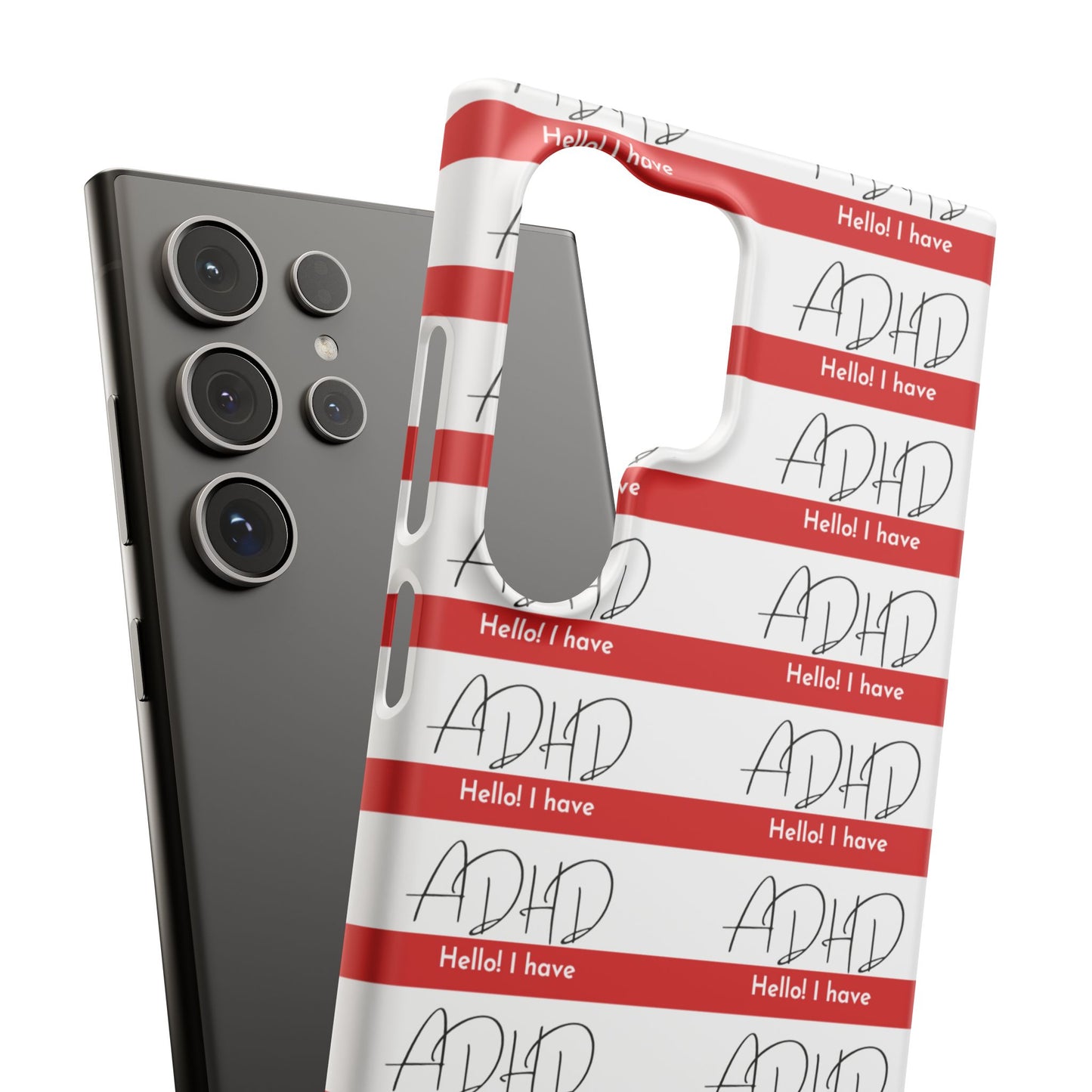 Hello I Have ADHD Snap Cases