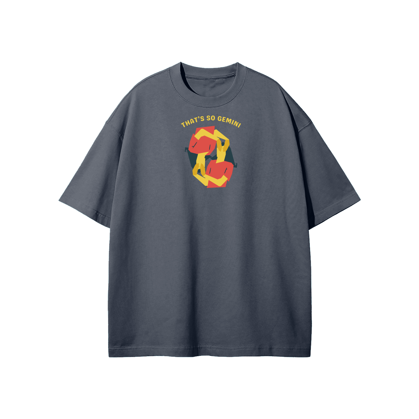 That's So Gemini Streetwear Heavyweight Loose Fit T-Shirt