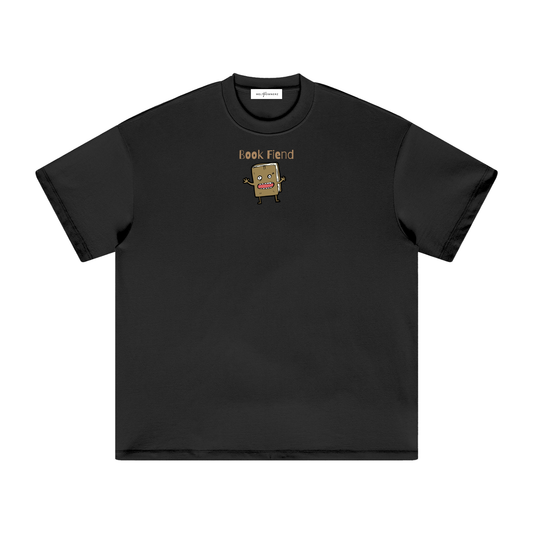 Book Fiend (Brown) Heavyweight T-Shirt