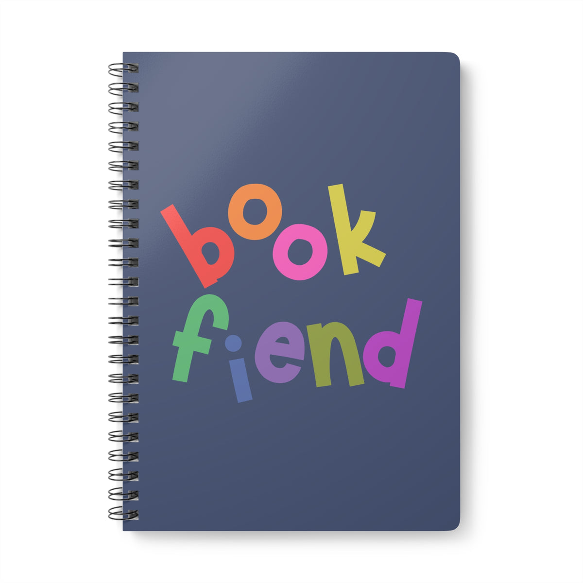 Book Fiend Wirobound Softcover Notebook, A5