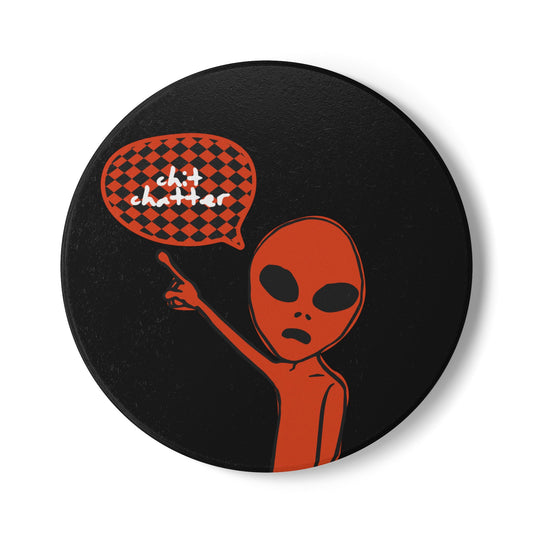 Chit Chatter Ceramic Coaster