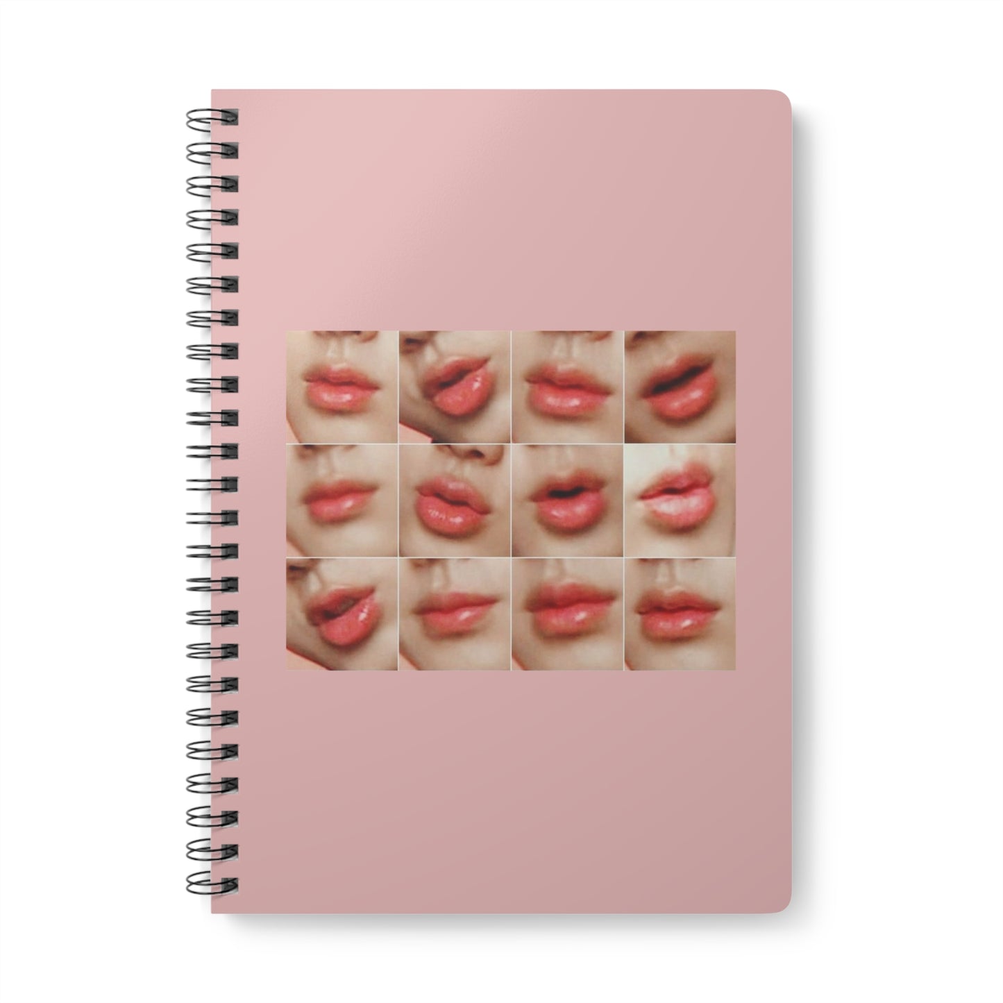 Jin's Lips Wirobound Softcover Notebook, A5