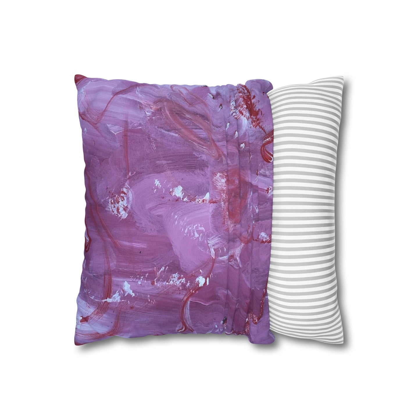 Bloody Valentine Square Poly Canvas Pillowcase