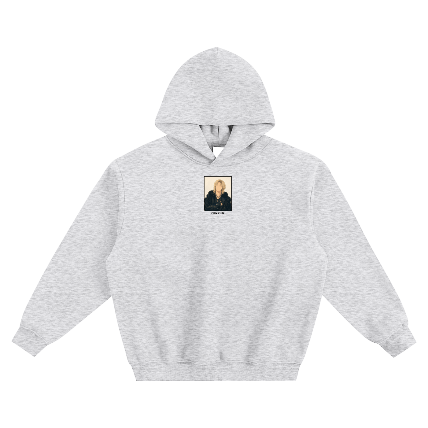 Chim Chim (2) Jimin Fleeced Boxy Hoodie