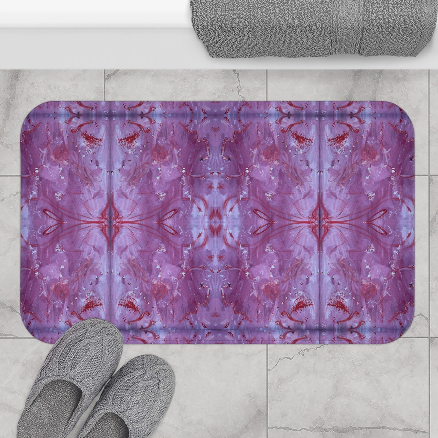 Bloody Romantic Bath Mat