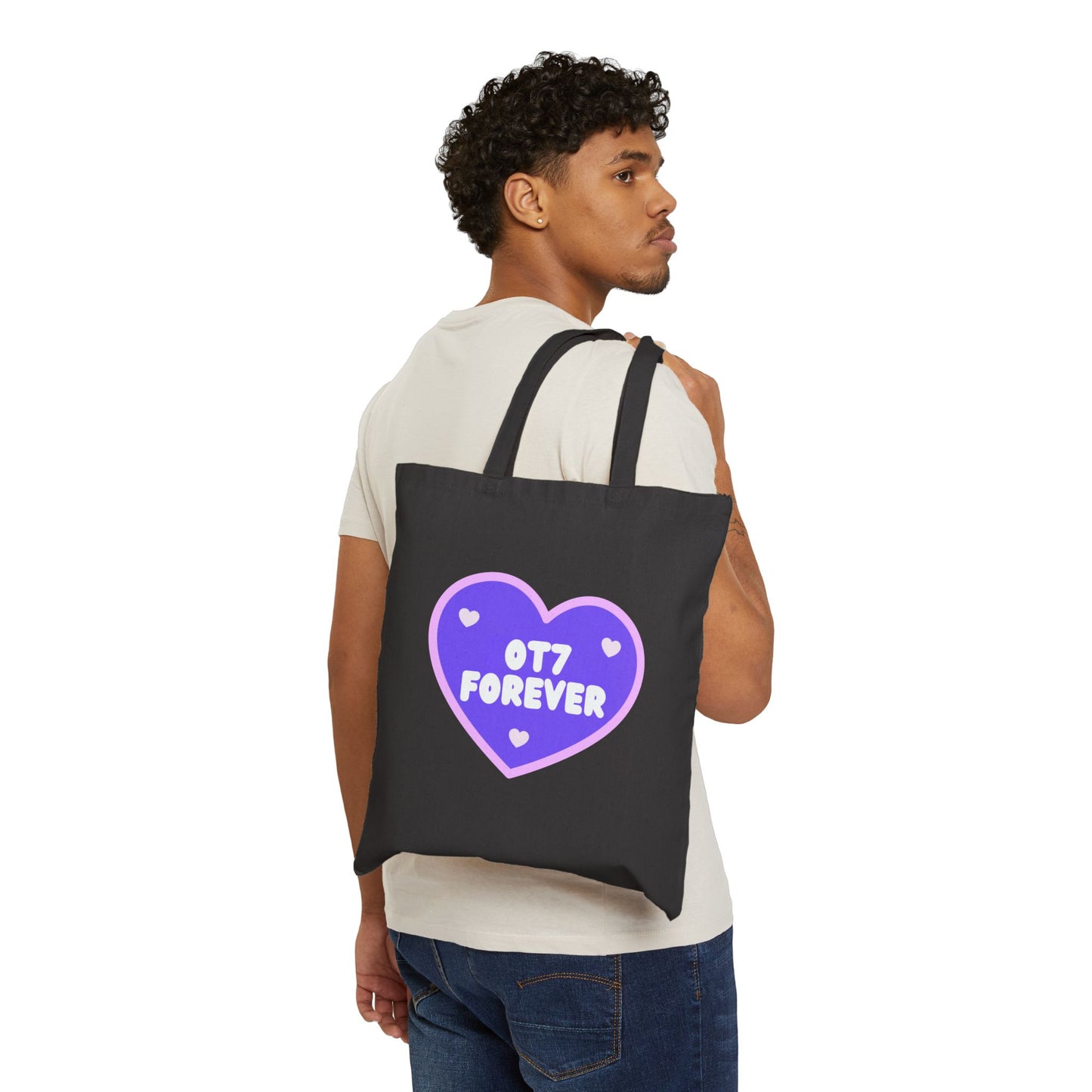 OT7 Forever Cotton Canvas Tote Bag