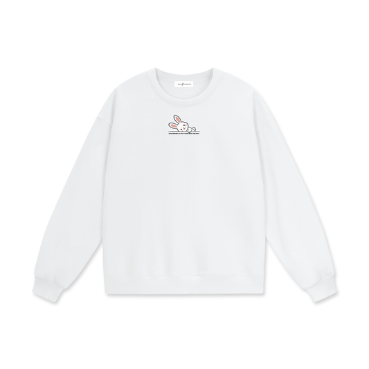 Jungkook Is My Favourite Bunny Heavyweight Drop Shoulder Sweatshirt