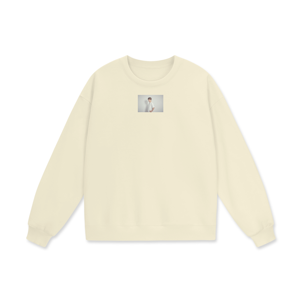 Jimin Portrait Heavyweight Drop Shoulder Sweatshirt