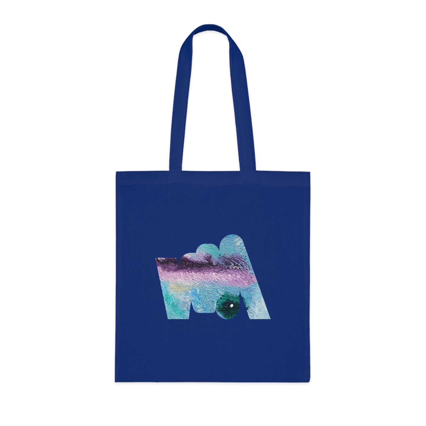 Petri Dish With an Accent (Slant) Cotton Tote