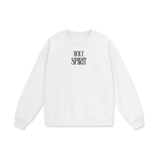 Holy Spirit Heavyweight Drop Shoulder Oversized Fleece Sweatshirt
