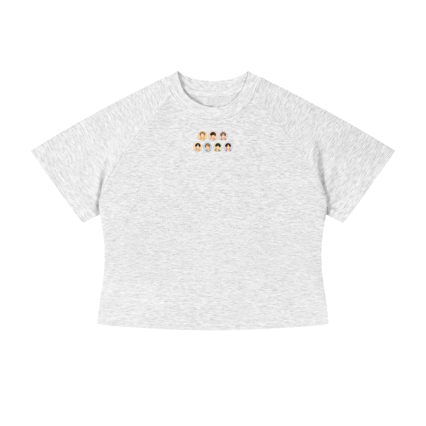 BTS All Members Crop T-Shirt