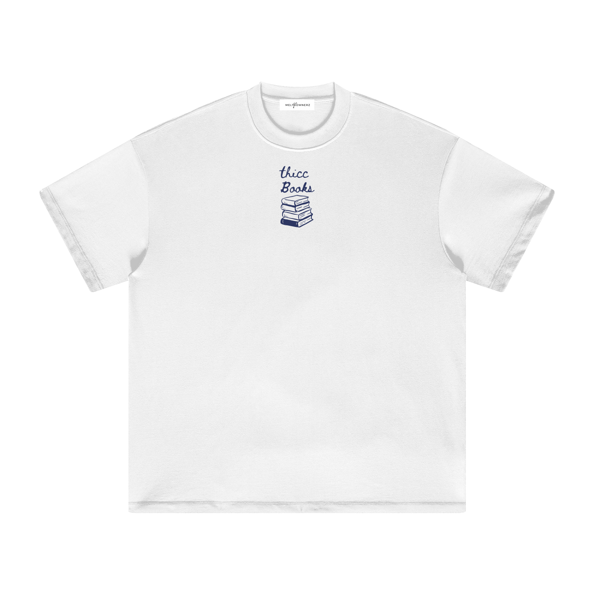 Thicc Books (Stack) Heavyweight T-Shirt