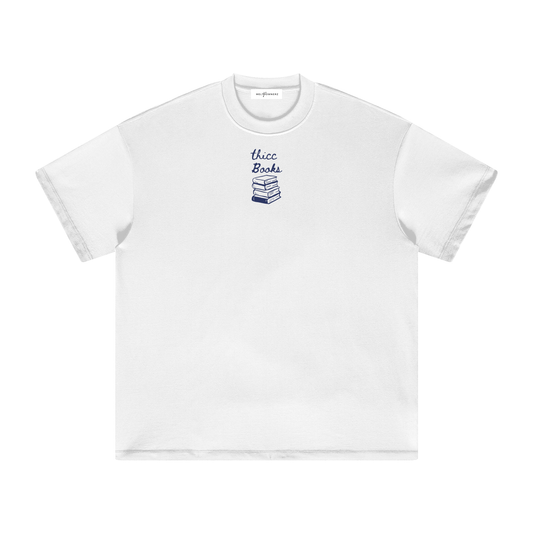 Thicc Books (Stack) Heavyweight T-Shirt