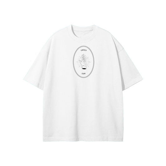 Trust God Streetwear Heavyweight Loose Fit T-Shirt