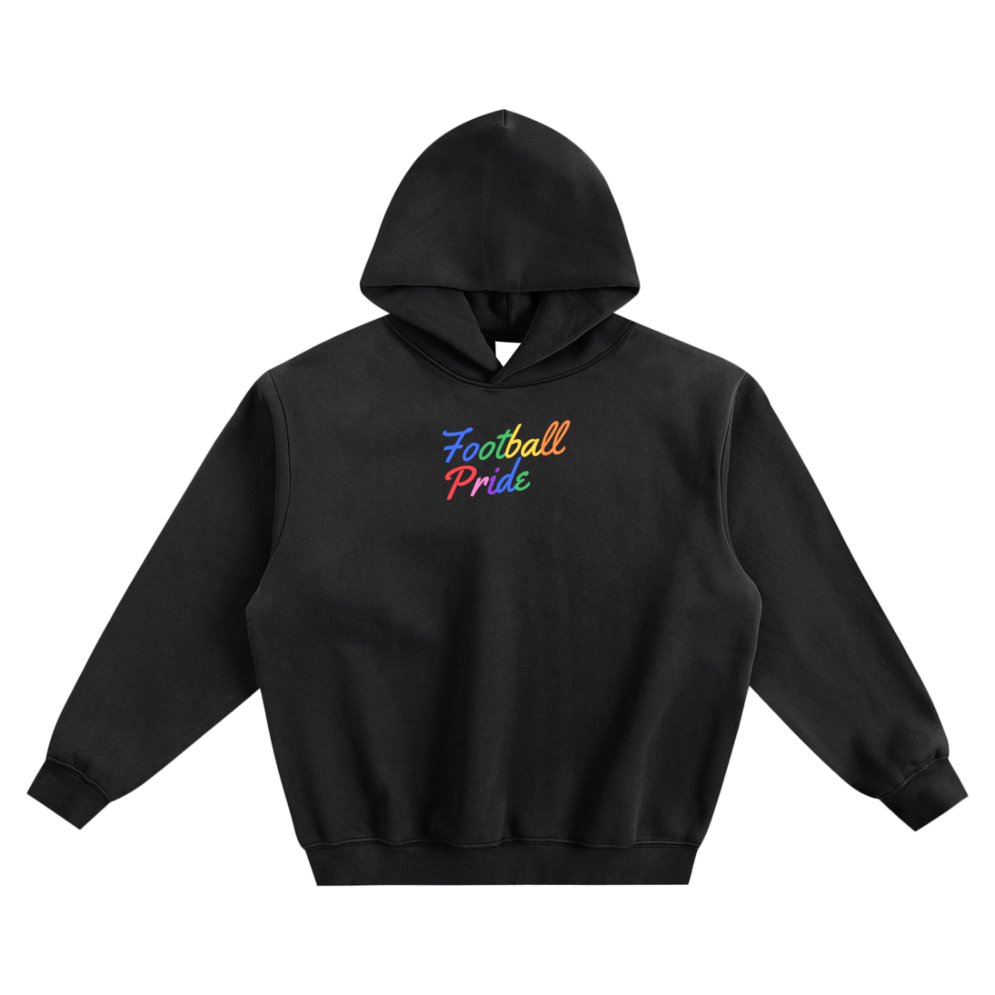 Football Pride Fleeced Boxy Hoodie