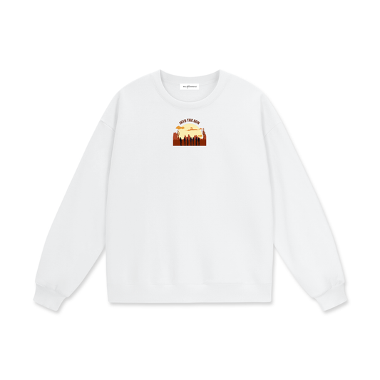 Into The Sun (Horizon) Heavyweight Drop Shoulder Sweatshirt