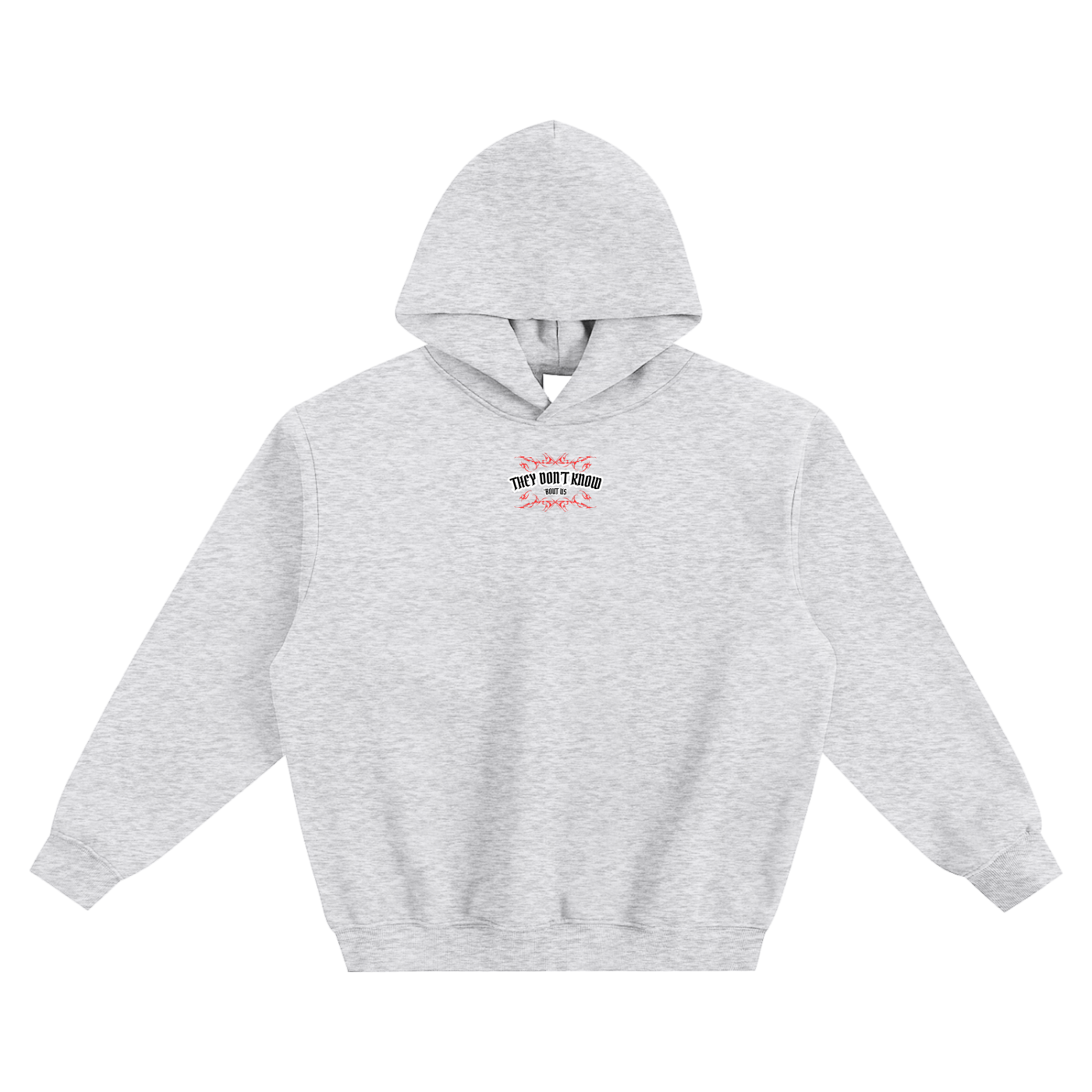 They Don't Know 'Bout Us Fleeced Boxy Hoodie