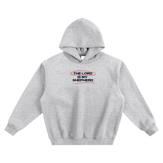 The Lord Is My Shepherd Fleeced Boxy Hoodie