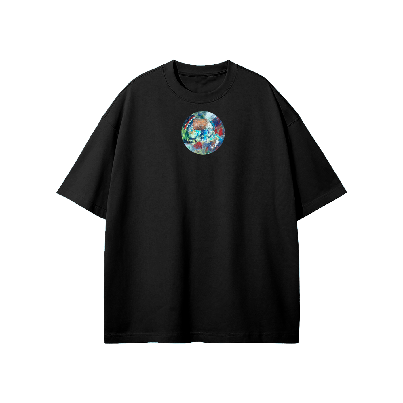 Ur Mouth Is A Gift (Circle) Streetwear Heavyweight Loose Fit T-Shirt