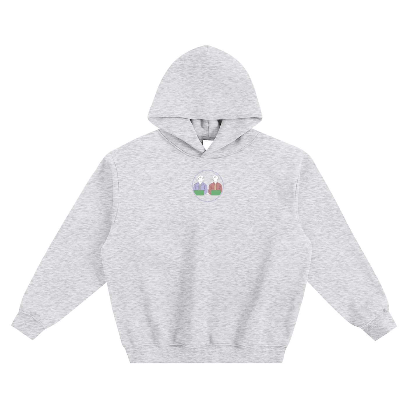 Taekook (Taehyung & Jungkook) Fleeced Boxy Hoodie