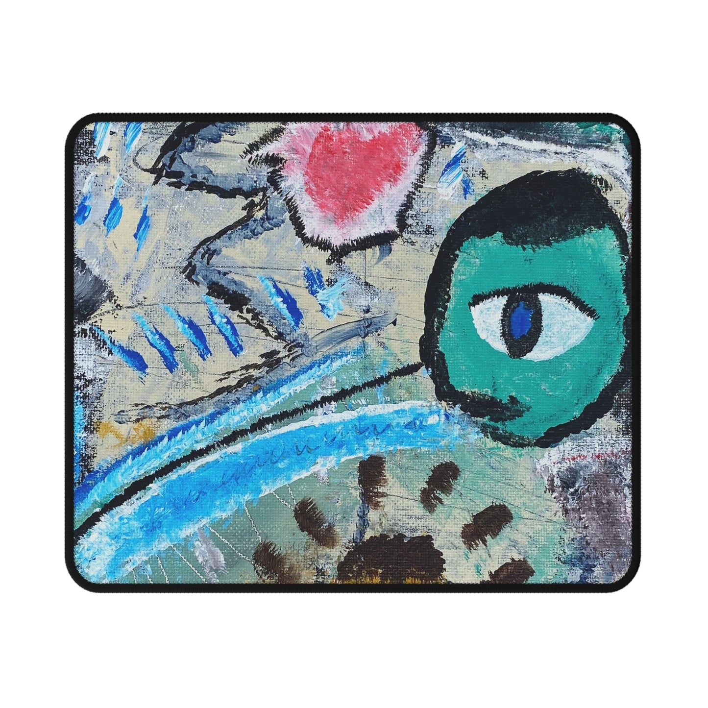 HeartScratcher Non-Slip Gaming Mouse Pad