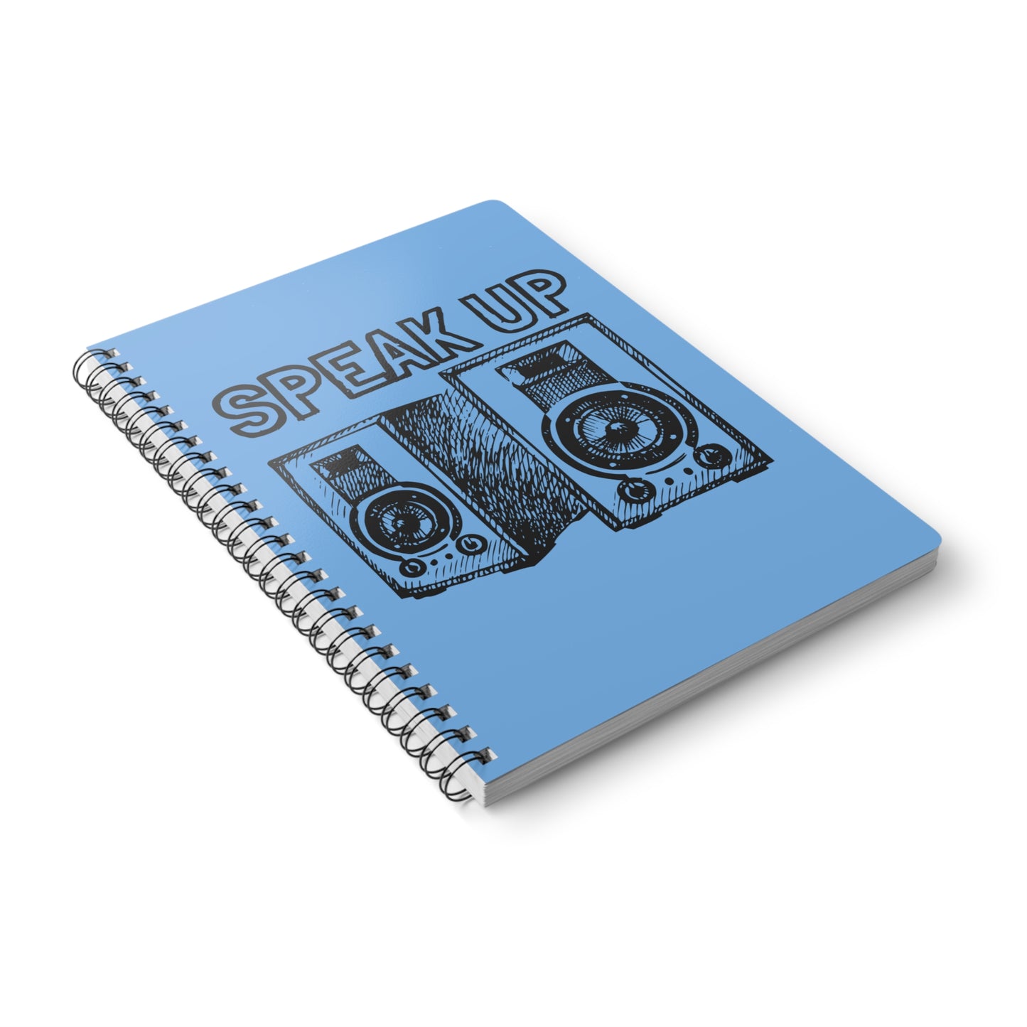 Speak Up Wirobound Softcover Notebook, A5