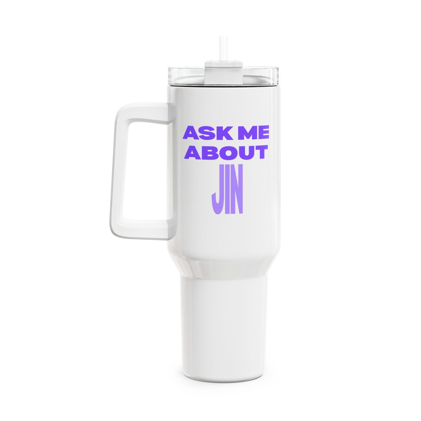 Ask Me About Jin Tumbler, 40oz