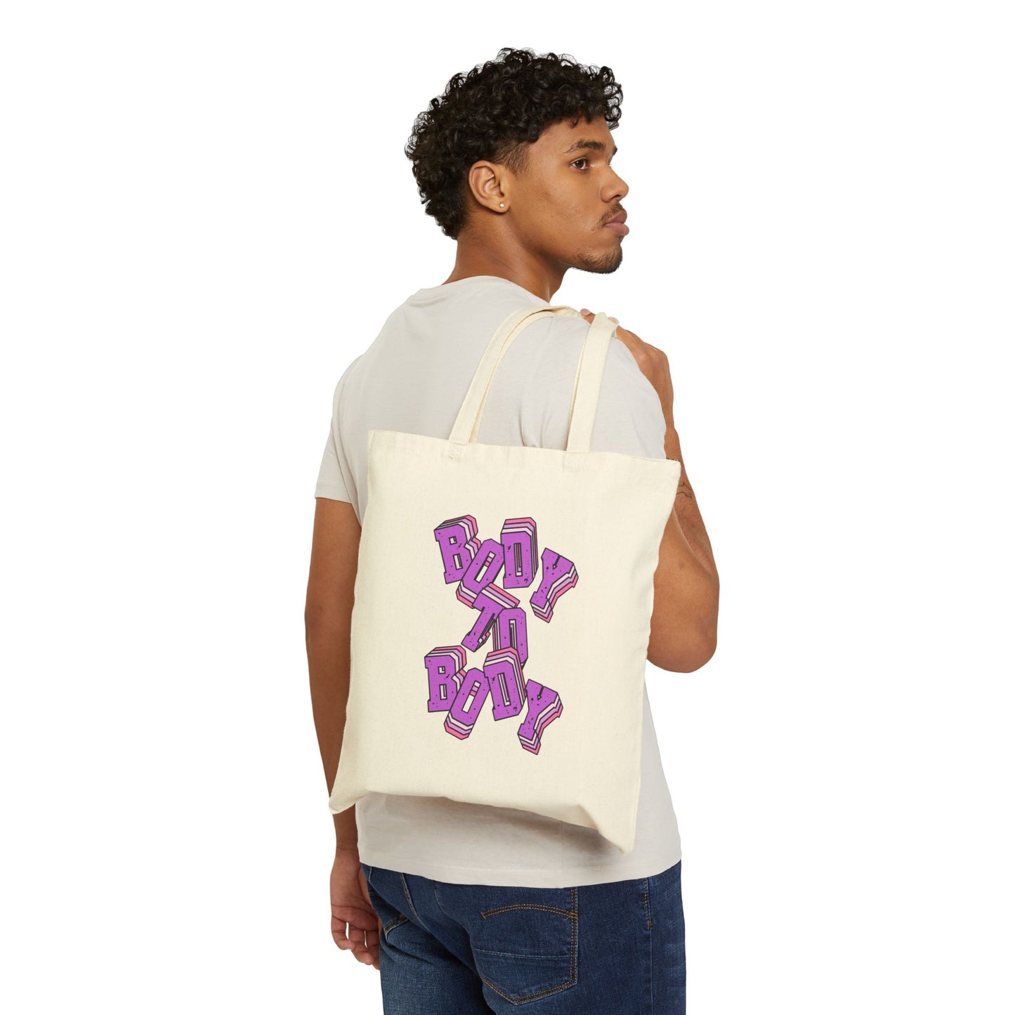 Body To Body Cotton Canvas Tote Bag