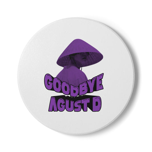 Goodbye Agust D Ceramic Coaster