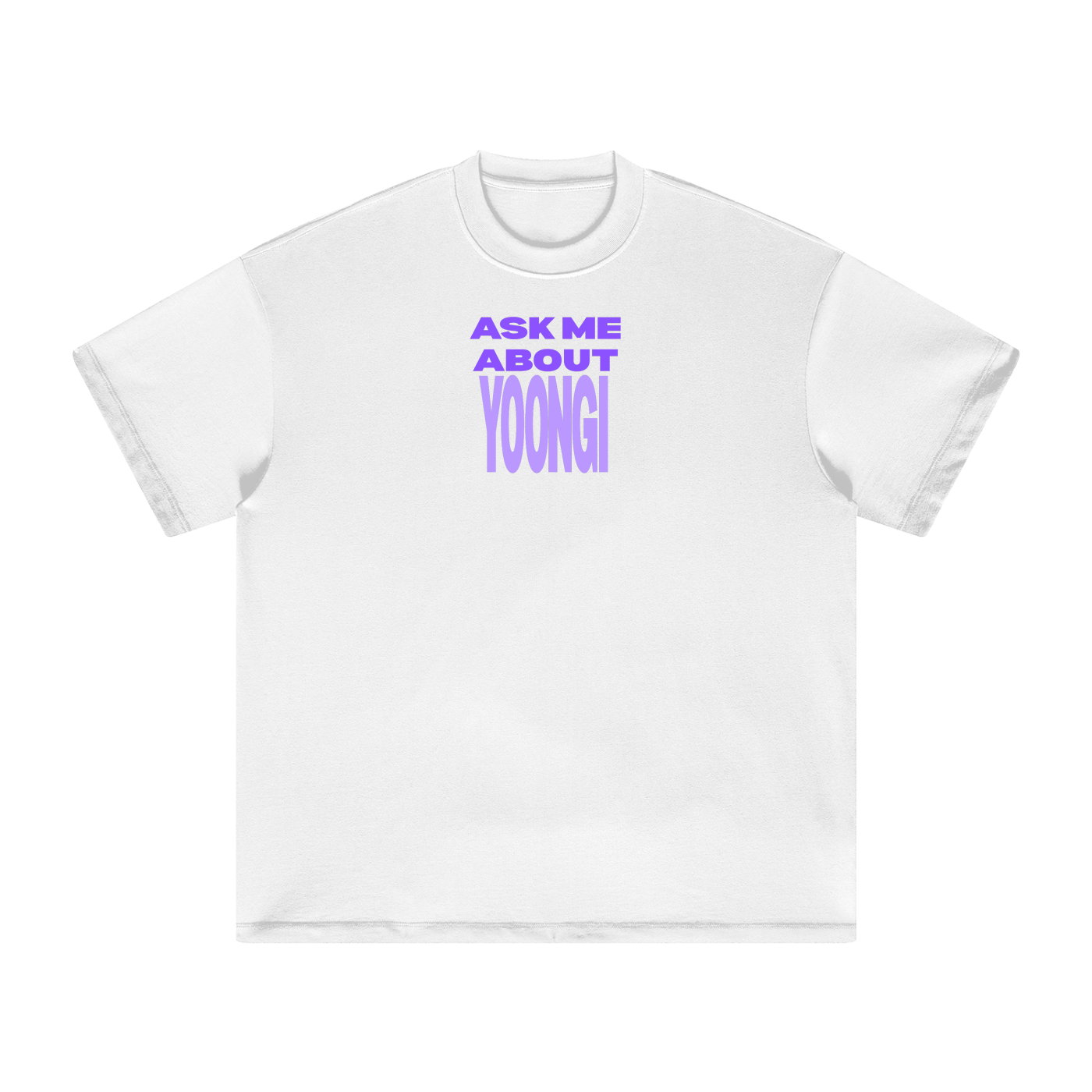 Ask Me About Yoongi Heavyweight T-Shirt