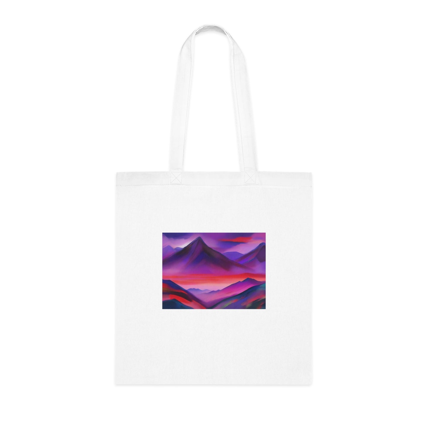 The Time Before Land Mountains Cotton Tote