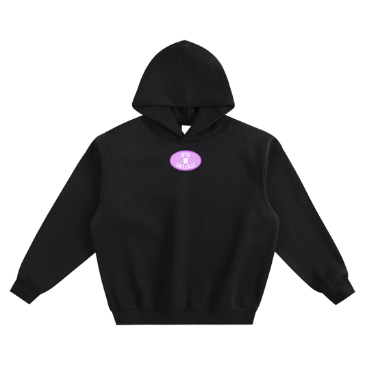 BTS Delulu Fleeced Boxy Hoodie