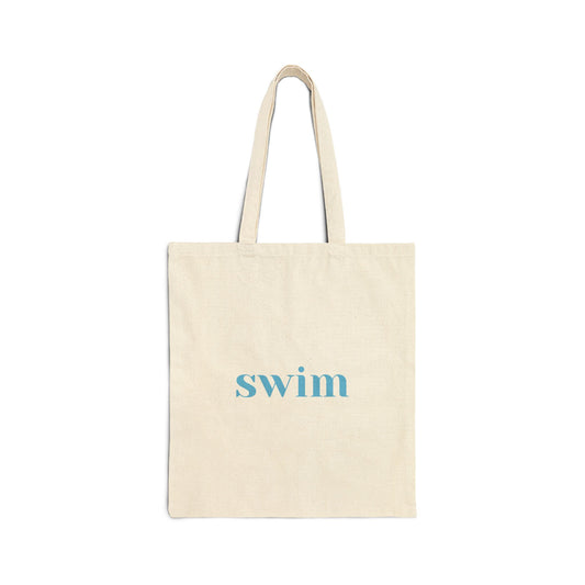 Swim BTS Cotton Canvas Tote Bag