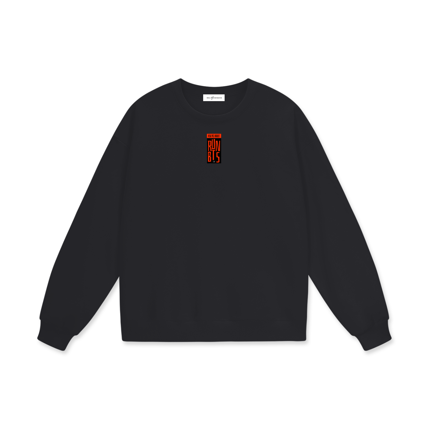 Ask Me About Run BTS 2.0 Heavyweight Drop Shoulder Sweatshirt